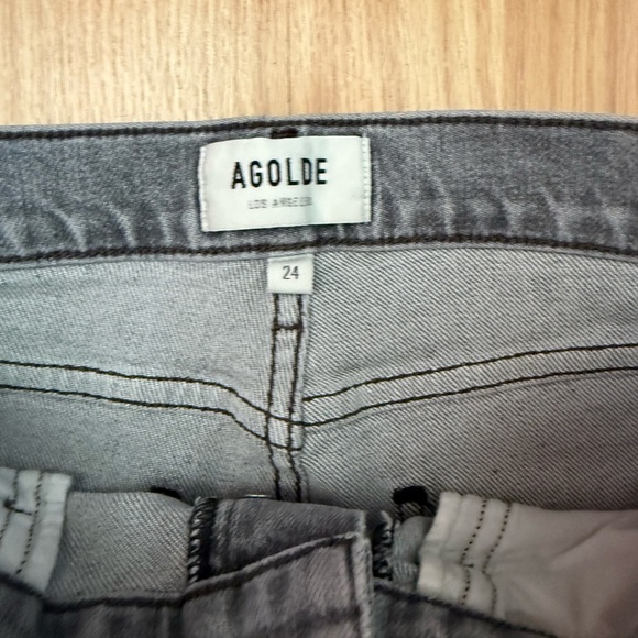 AGOLDE NICO high rise slim jeans size 24 - Picture 4 of 7